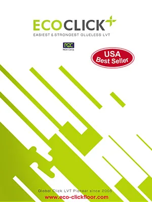 ECO CLICK จำหน่ายกระเบื้องยาง ลายไม้ พื้นไวนิล LVT ระบบคลิกล็อค (Click Lock)